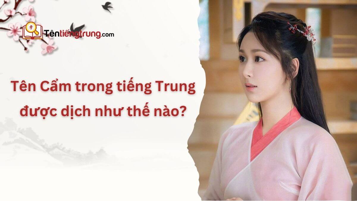 Tên Cẩm trong tiếng Trung